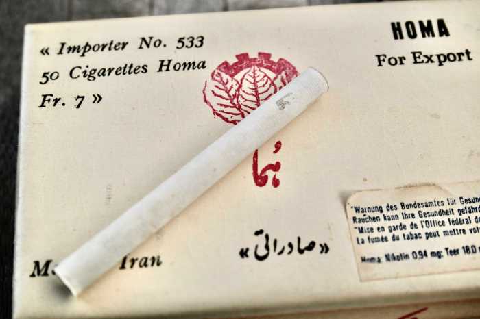 Homa Iran Cigarettes 5
