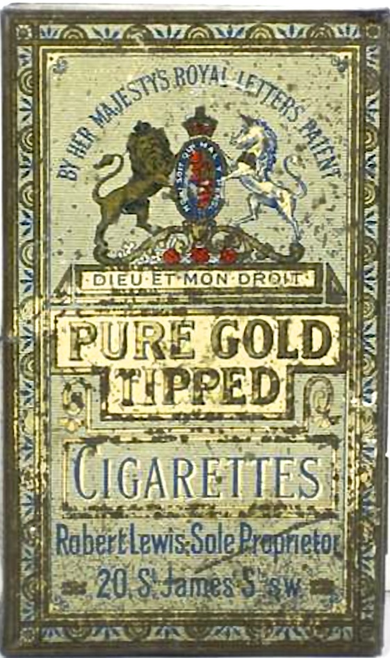 Pure Gold Tipped Cigarettes