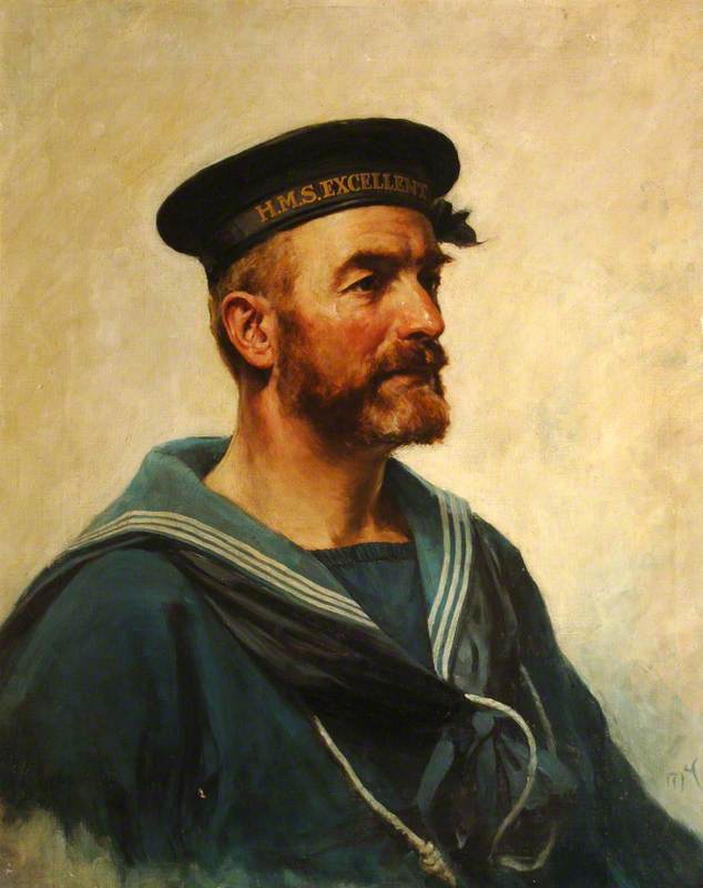 McCormick, Arthur David, 1860-1943; Head of a Sailor